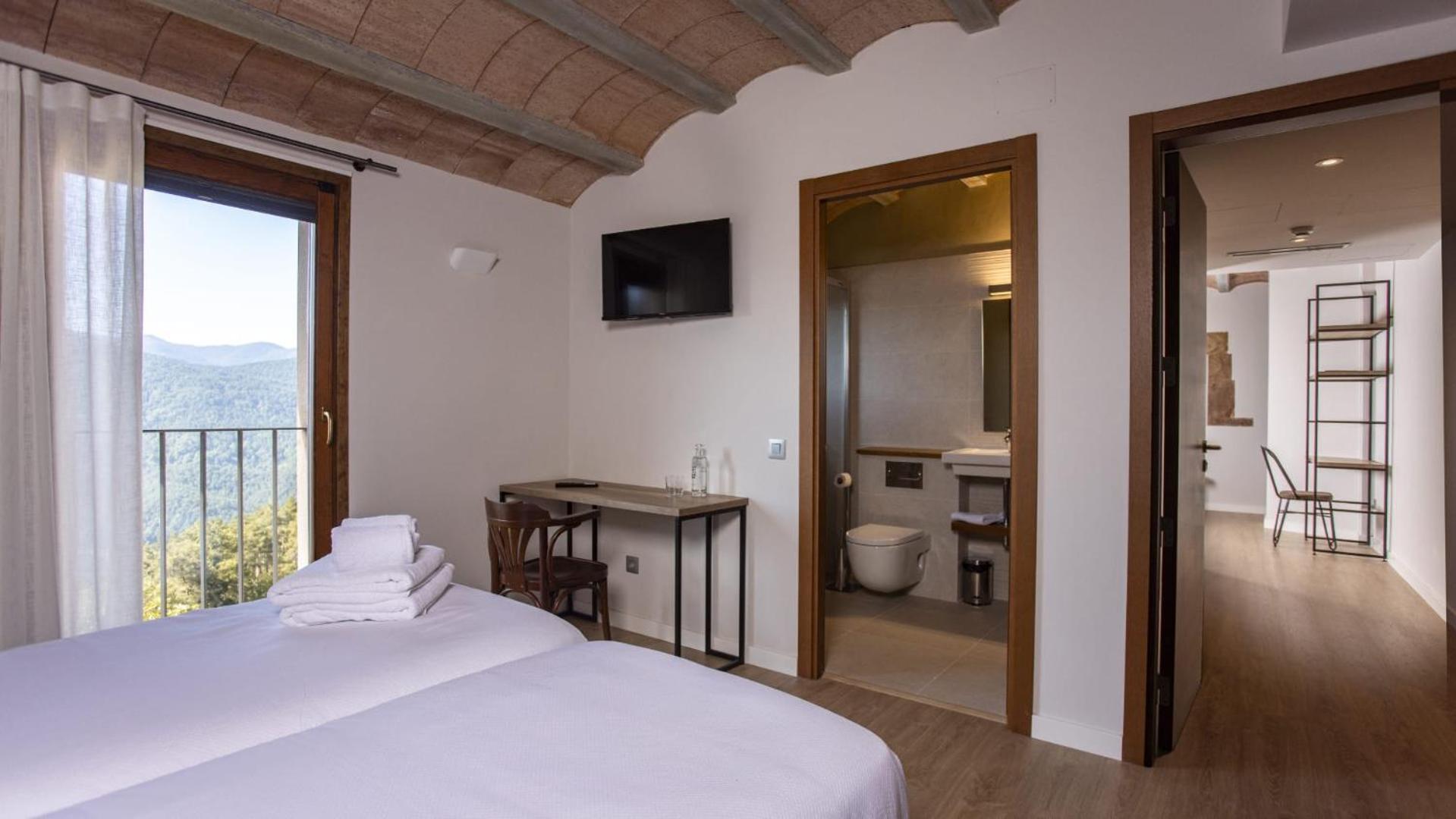 Abbatissa Hotel Restaurant Sant Joan de les Abadesses Exteriér fotografie